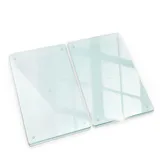 Tulup Schneidebrett 2-tlg. 30 x 52 cm Transparent