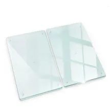 Tulup Schneidebrett 2-tlg. 30 x 52 cm Transparent