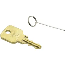 Hettich Notöffnungsschlüssel und Codefindernadel Fixcode Stahl vernickelt