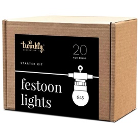 Twinkly Festoon Multicolor LED Lichterkette 20x RGB (TWF020STP-BEU)