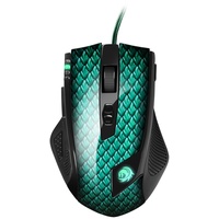 Sharkoon Drakonia Gaming Maus grün/schwarz