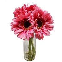 Hti-Living Margeritenstrauß in Vase Kunstblume Flora