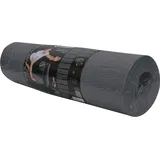 Donic Schildkröt Schildkröt Fitness Fitnessmatte 10 mm, 183x61x1cm, mit Tragegurt, Syntetikkautschuk, grau