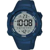 Lorus Herren Digital Quarz Uhr mit Silikon Armband R2303QX9