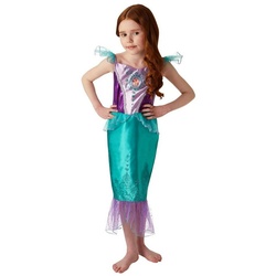 Rubie ́s Kostüm Disney Prinzessin Arielle Glitzer Kinderkostüm, Werde zur Disney Princess mit jeder Menge Glitter! 116