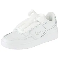 Sneaker KARL KANI "LXRY SK8`26", Damen, Gr. 39, weiß, weiß, Leder, Schuhe Sneaker