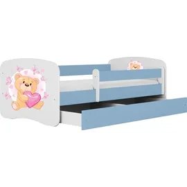 raumhirsch furniture Kinderbett Raumhirsch 80 x 180 cm Holzwerkstoff blau