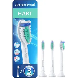 demirdental Aufsteckbürste Hart 8 St.