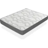 DORMALIT Matratze 135x180 nirvana - H2 - Hohe 16 cm Schaumstoff, Elegantes Grau