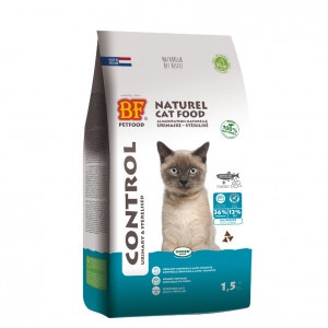 BF Petfood Control Urinary & Sterilised kattenvoer  1,5 kg