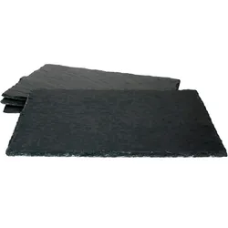 4er Set Schieferplatte 20x30 cm - 23464665