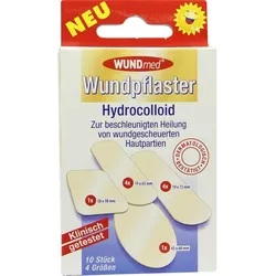 Wundpflaster Hydrocolloid 4 Größen 10 St