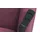 Hukla Fernsehsessel Dean Mikrofaser 70 x 105 x 88 cm Rot elektrisch