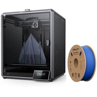 Creality K1 Max 3D-Drucker mit Creality 3D 1KG 1.75mm Hochgeschwindigkeits PLA Filament(600mm/s)--Blau