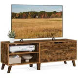 VASAGLE Lowboard TV-Schrank, Lange 140cm, für Fernseher bis zu 65 Zoll