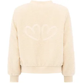 Zwillingsherz Bomberjacke Teddy Jacke Damen, Reißverschluss – Übergang Frühling Herbst - XL