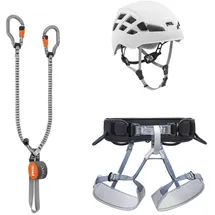 Petzl Klettersteigset Grau
