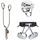 Petzl Klettersteigset Grau
