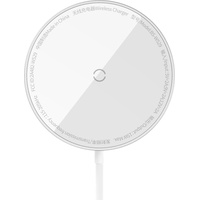Baseus Simple Mini3 Magnetic (15 W), Wireless Charger, Weiss
