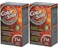 Les 3 Chênes Color & Soin Coloration 7M blond acajou Crème 2x135 ml