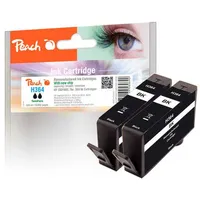Peach kompatibel zu HP 364 schwarz 2er Pack (PI300-686)