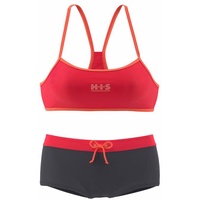 H.I.S. H.I.S Bustier-Bikini Damen grau-orange Gr.36