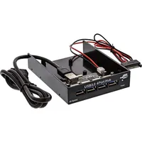 InLine 3.5" USB-Hub, 4x USB-A 3.0, USB-A 3.0 [Buchse]