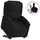 vidaXL Relaxsessel mit Aufstehhilfe Samt 56,1 x 82 x 75,7 cm Schwarz