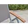 Merxx Naxos Klappsessel 68 x 58,5 x 110,5 cm grau klappbar