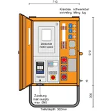 Merz M-AVEV 35/21-3/V1/X Verteilerschrank MZB9000 400V 63A