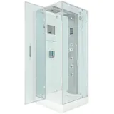 AcquaVapore Duschkabine Komplettdusche D38-00L0-EC 80x80 cm