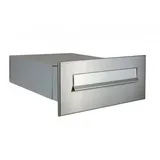 Letterbox24 B-042 Mauerdurchwurf Briefkasten (Tiefe: 39-62 cm)