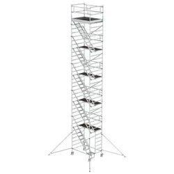 Fahrgerüst Arbeitshöhe 12400mm Plattform 1350 x 1800mm