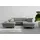 sit&more Stauraumhocker Maggiore 102 x 48 x 67 cm Grau