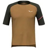 Salewa Vento Am T-Shirt M, golden Brown/5280, S