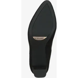 Peter Kaiser 75321 LEDER STRETCH, Stiefeletten in Schwarz für Damen, Größe 38,5 - Schwarz - 38,5