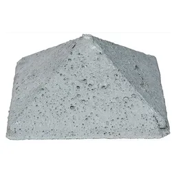 MR-Shop Betonzaun Standard Pfostenkappe, einseitig