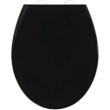 Wenko WC-Sitz Vorno Neo aus Duroplast Schwarz
