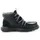 HEYDUDE Hey Dude Reyes Stiefel aus Wolle, Schwarz/Schwarz, 38 - 38