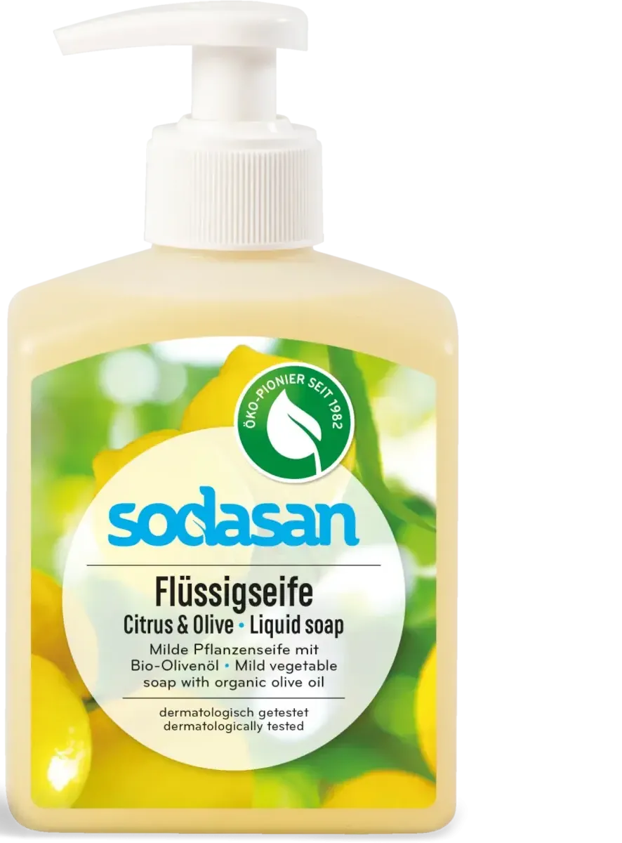 SODASAN Flüssigseife Citrus u. Olive 300 ml