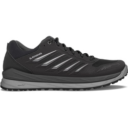 Lowa Alltag-Travelschuhe Axos Low GTX (All-Terrain, wasserdicht) schwarz/grau Herren