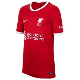 Nike Kinder Heimtrikot Liverpool FC 2023/24 Stadium rot | 116-128