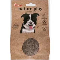 Corwex nature play Ball 6 Centimeter braun Hundespielzeug