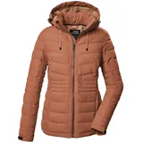 KILLTEC Damen Funktionsjacke KOW 10 WMN QLTD JCKT, dunkelapricot, 44,