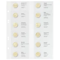 Lindner MU2E31 Multi collect Vordruckblatt für 2 Euro-Gedenkmünzen: Griechenland