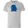 LOGOSHIRT T-Shirt "Sendung mit der Maus - Elefant", Herren, Gr. L, grau (grau, meliert), 95% Baumwolle, 5% Viskose, unifarben, normal, Rundhals, Shirts T-Shirt, mit coolem Print
