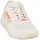 Kempa Hallen-Sport-Schuhe Kourtfly Three W in beige/fluo rot | Gr.: 7