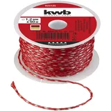 KWB 925125 Maurerschnur 1,2 mm Rot 50 m