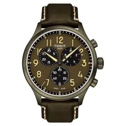 TISSOT -Chrono XL Vintage Herrenuhr Khakifarben Quarz Chrono 45mm- T116.617.36.092.00