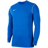 Nike Herren M NK Dry PARK20 Crew TOP Sweatshirt, royal Blue/White, XL